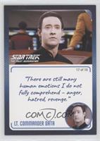 Lt. Commander Data (