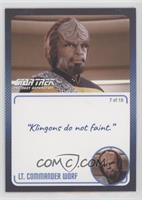 Lt. Commander Worf (