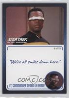 Lt. Commander Geordi La Forge (