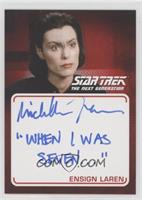 Michelle Forbes as Ensign Ro Laren (