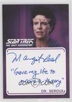 Margaret Reed as Dr. Serova (