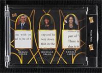 Barack Obama, Michelle Obama, Kamala Harris [Uncirculated]