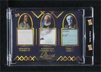 Benjamin Franklin, Alexander Graham Bell, Thomas Edison [Uncirculated]