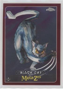 2022 Topps Chrome MetaZoo - [Base] #81 - Black Cat