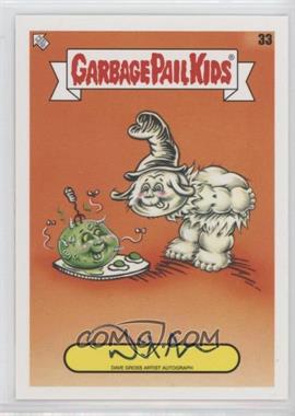 2022 Topps Garbage Pail Kids Book Worms Series 1 - [Base] - Artist Autographs #33 - David Gross