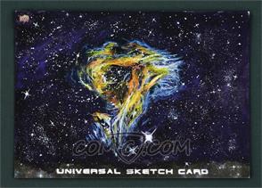 2022 Upper Deck Cosmic - Universal Sketch Card - 10 x 14 Achievement #SKT - Bruce Lugli
