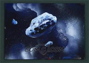 2022 Upper Deck Cosmic - Universal Sketch Card - 10 x 14 Achievement #SKT - Vassilis Gogtzilas