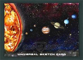 2022 Upper Deck Cosmic - Universal Sketch Card - 10 x 14 Achievement #SKT - Vic Hollins