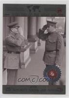 Babe Ruth meets General Jack Pershing #/500