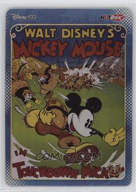 2023 Kakawow Hotbox Mickey & Friends Cheerful Times - Poster Cards #HDM-HB-13 - Walt Disney's Mickey Mouse in Touchdown Mickey
