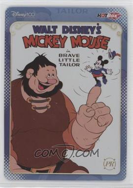 2023 Kakawow Hotbox Mickey & Friends Cheerful Times - Poster Cards #HDM-HB-20 - Mickey Mouse in Brave Little Tailor