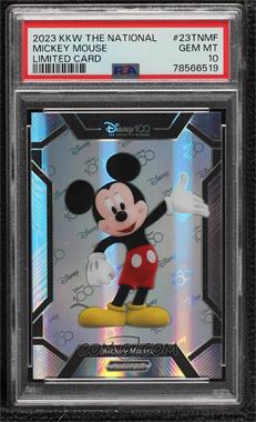 2023 Kakawow Phantom Disney 100 Years of Wonder - National Promos #23TN-MF - Mickey Mouse /500 [PSA 10 GEM MT]