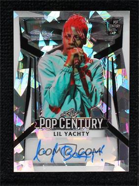 2023 Leaf Metal Pop Century - [Base] - Silver Crystals #BA-LY1 - Lil Yachty /10