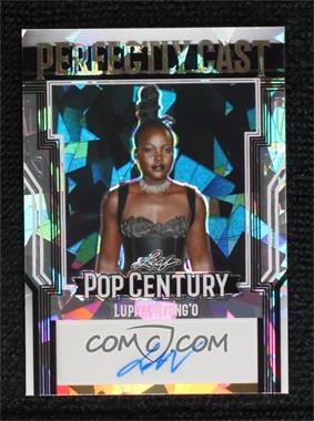 2023 Leaf Metal Pop Century - Perfectly Cast Autographs - Silver Crystals #PC-LN1 - Lupita Nyong’o /1