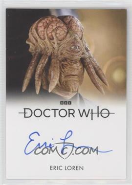 2023 Rittenhouse Doctor Who Series 1 to 4 - Autographs #_ERLO - Eric Loren as Dalek Sec