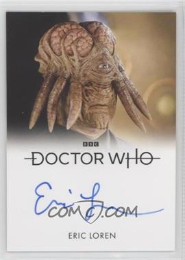 2023 Rittenhouse Doctor Who Series 1 to 4 - Autographs #_ERLO - Eric Loren as Dalek Sec