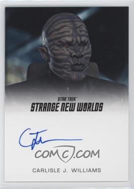 2023 Rittenhouse Star Trek Strange New Worlds Season 1 - Autographs #_CAWI.1 - Carlisle J. Williams as Brax