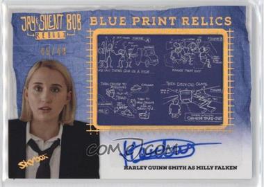 2023 Skybox Jay & Silent Bob Reboot - Blue Print Relics Autographs #BPR-39 - Harley Quinn Smith as Milly Faulken /49