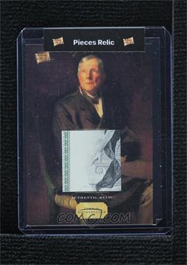 2023 The Bar Pieces of the Past 7 Year Collection - Canvas Relics #CANVAS-JDR - John D. Rockefeller [Uncirculated]