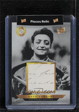 2023 The Bar Pieces of the Past Founders Edition - Relics #25 - Enzo Ferrari [Uncirculated]