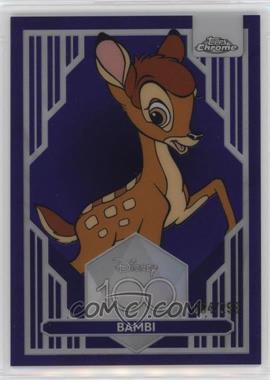 2023 Topps Chrome Disney 100 - [Base] - Purple Refractor #94 - Bambi /299