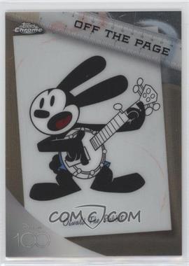 2023 Topps Chrome Disney 100 - Off The Page #OTP-3 - Oswald The Rabbit