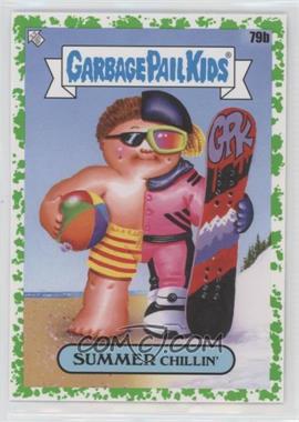 2023 Topps Garbage Pail Kids Go on Vacation - [Base] - Booger Green #79b - Summer Chillin'