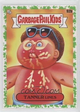 2023 Topps Garbage Pail Kids Go on Vacation - [Base] - Booger Green #92b - Tanner Lines