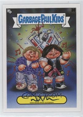 2023 Topps Garbage Pail Kids Intergoolactic Mayhem - Artist Auto #30 - David Gross /75