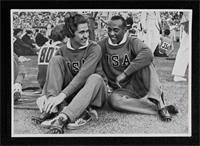 Jesse Owens, Helen Stephens [Poor to Fair]