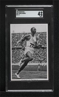 1936 Reemtsma Olympia 1936 - Band II - Tobacco [Base] #32 - Jesse Owens [SGC 4 VG/EX]