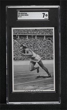 1936 Reemtsma Olympia 1936 - Band II - Tobacco [Base] #33 - Jesse Owens [SGC 7 NM]