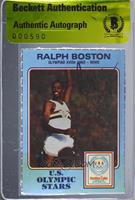 Ralph Boston [BAS BGS Authentic]
