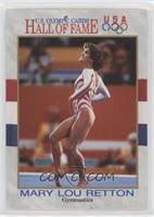Mary Lou Retton (short hair on back in color)
