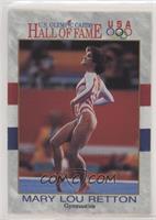 Mary Lou Retton (long hair on back/black and white)