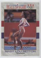 Mary Lou Retton (long hair on back/black and white)