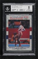 Mary Lou Retton (long hair on back/black and white) [BGS 8 NM‑M…