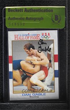 1991 Impel U.S. Olympicards Hall of Fame - [Base] #32 - Dan Gable [BAS Authentic]