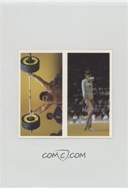 1992 Brooke Bond Olympic Challenge 1992 - Tea [Base] - Uncut Pairs #23-24 - Nadia Comaneci, Vasily Alexeyev