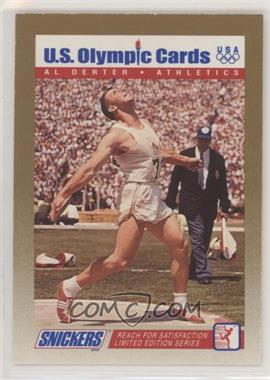 1992 U.S. Olympicards Snickers - [Base] #9 - Al Oerter