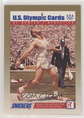 1992 U.S. Olympicards Snickers - [Base] #9 - Al Oerter