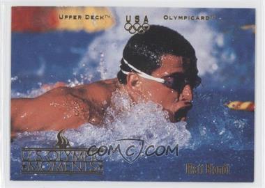 1996 Upper Deck Olympicard - [Base] #1 - Matt Biondi