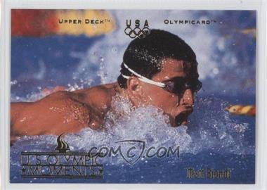 1996 Upper Deck Olympicard - [Base] #1 - Matt Biondi