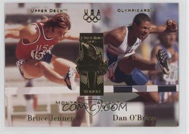 1996 Upper Deck Olympicard - [Base] #124 - Passing the Torch - Bruce Jenner, Dan O'Brien