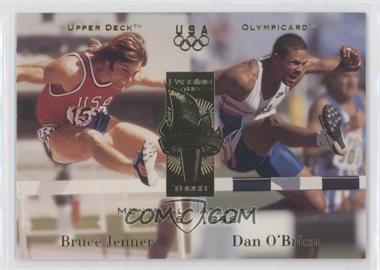 1996 Upper Deck Olympicard - [Base] #124 - Passing the Torch - Bruce Jenner, Dan O'Brien