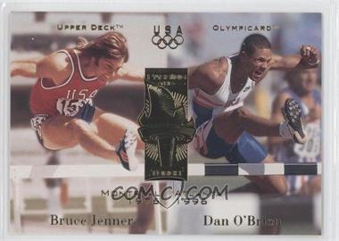 1996 Upper Deck Olympicard - [Base] #124 - Passing the Torch - Bruce Jenner, Dan O'Brien
