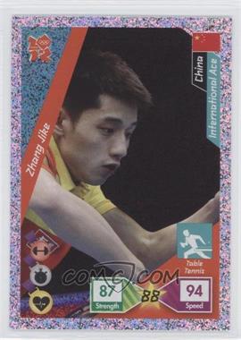 2010 Panini Adrenalyn XL 2012 Summer Olympics - [Base] #327 - International Ace - Zhang Jike