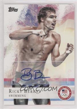 2012 Topps U.S. Olympic Team and Olympic Hopefuls - [Base] - Autographs #29 - Ricky Berens