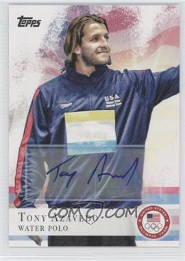 2012 Topps U.S. Olympic Team and Olympic Hopefuls - [Base] - Autographs #76 - Tony Azavedo