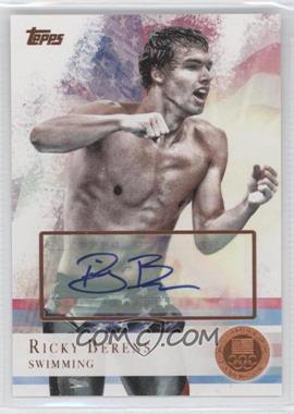 2012 Topps U.S. Olympic Team and Olympic Hopefuls - [Base] - Bronze Autographs #29 - Ricky Berens /50